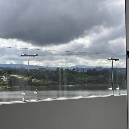 Increible Vista Al Lago Paipa Exterior photo
